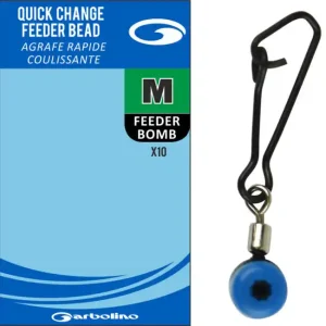 Garbolino Quick Change Feeder Bead Medium (6 pcs) Uitverkoop