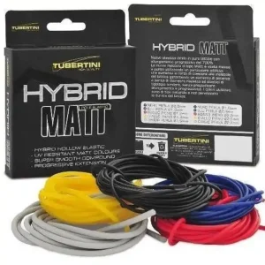 Tubertini Hybride Matt Elastic 5m – Mat Hybride Stokelastiek in Pure Latex met 700% Progressieve Rek en Extra Trekkracht Must-Have